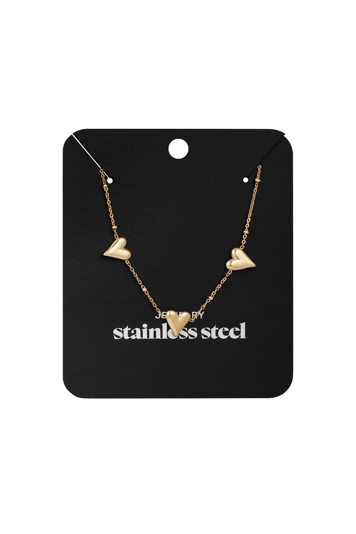 triple love necklace