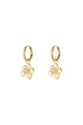tropical flower earrings
