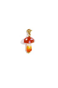 Red mushroom jewelry charm DIY