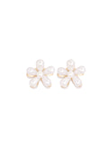 pearl flower hair clip