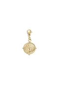 Jewelry charm tree on coin DIY