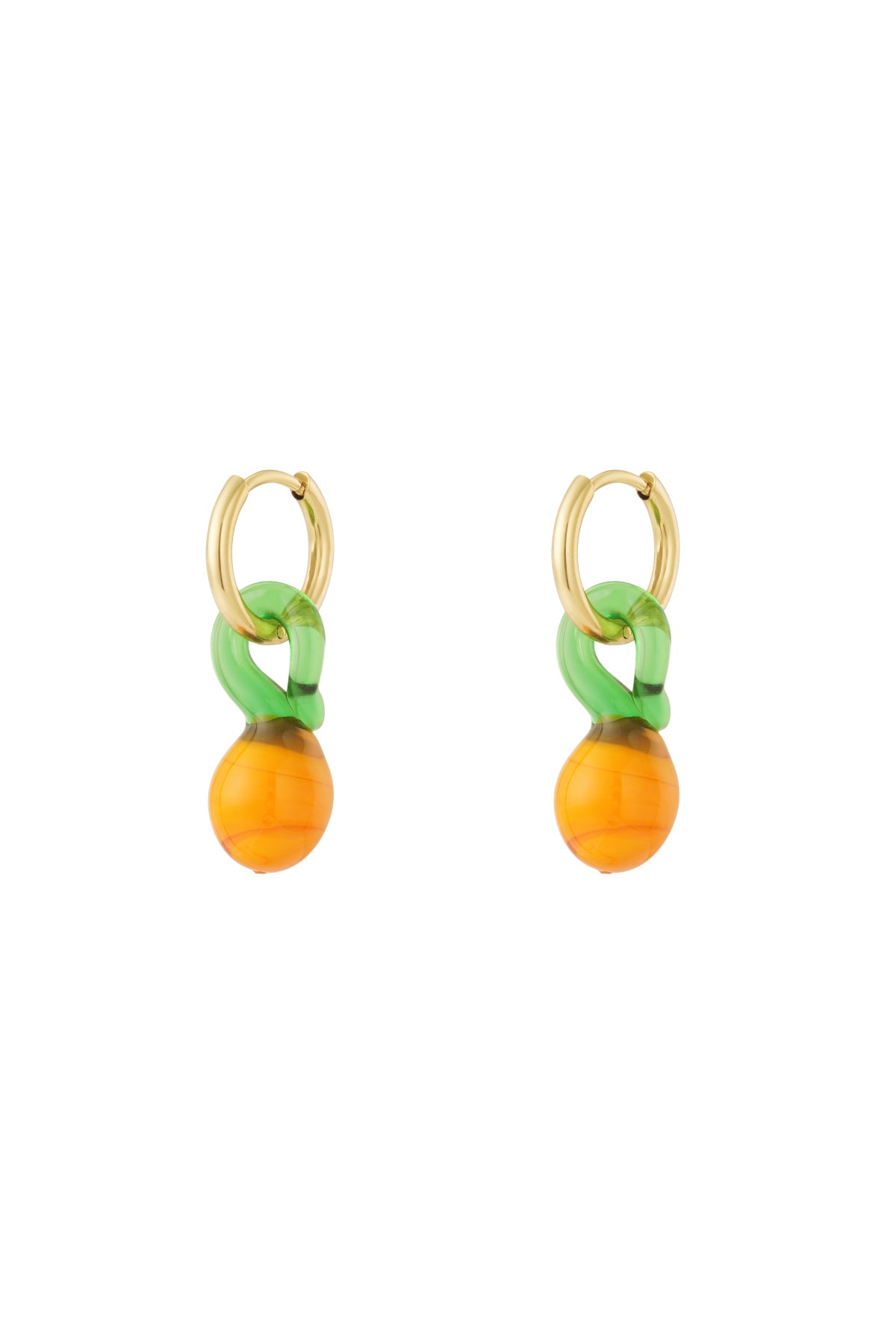 Orange blossom Earrings