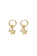 pearl blossom earrings